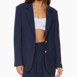 Sunday Best Navy Blazer with Gold Buttons